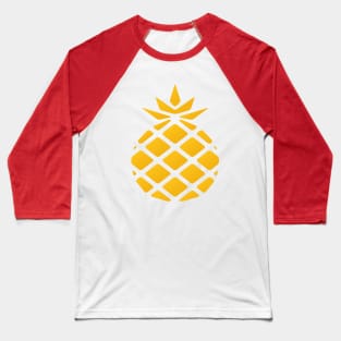 Pineapple Crown Minimalist Design Baseball T-Shirt